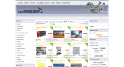 Desktop Screenshot of modelshop.sk