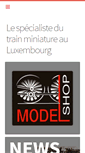 Mobile Screenshot of modelshop.lu